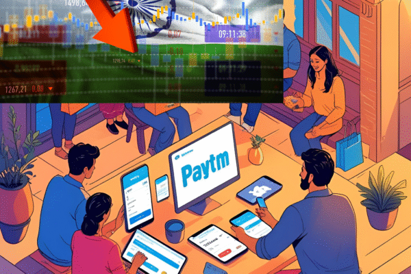 Paytm Shares Plunge 10% After Finance Ministry Denies MDR Fee Rumors